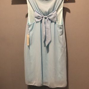 Baby blue dress
